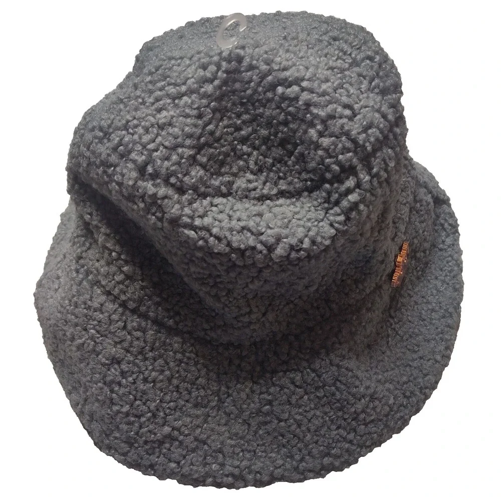 JUICY BY JUICY COUTURE Women‎ One Size GRAY Fleece BUCKET HAT NEW
